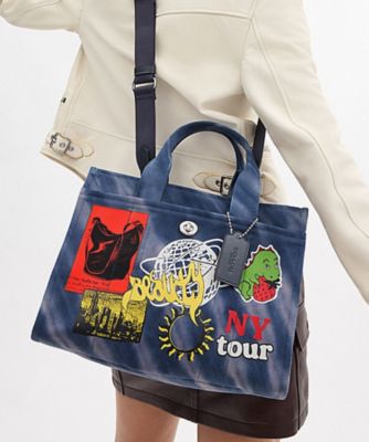 ＜COACH＞【オンライン限定】カーゴ　トート　バッグ・タイダイ